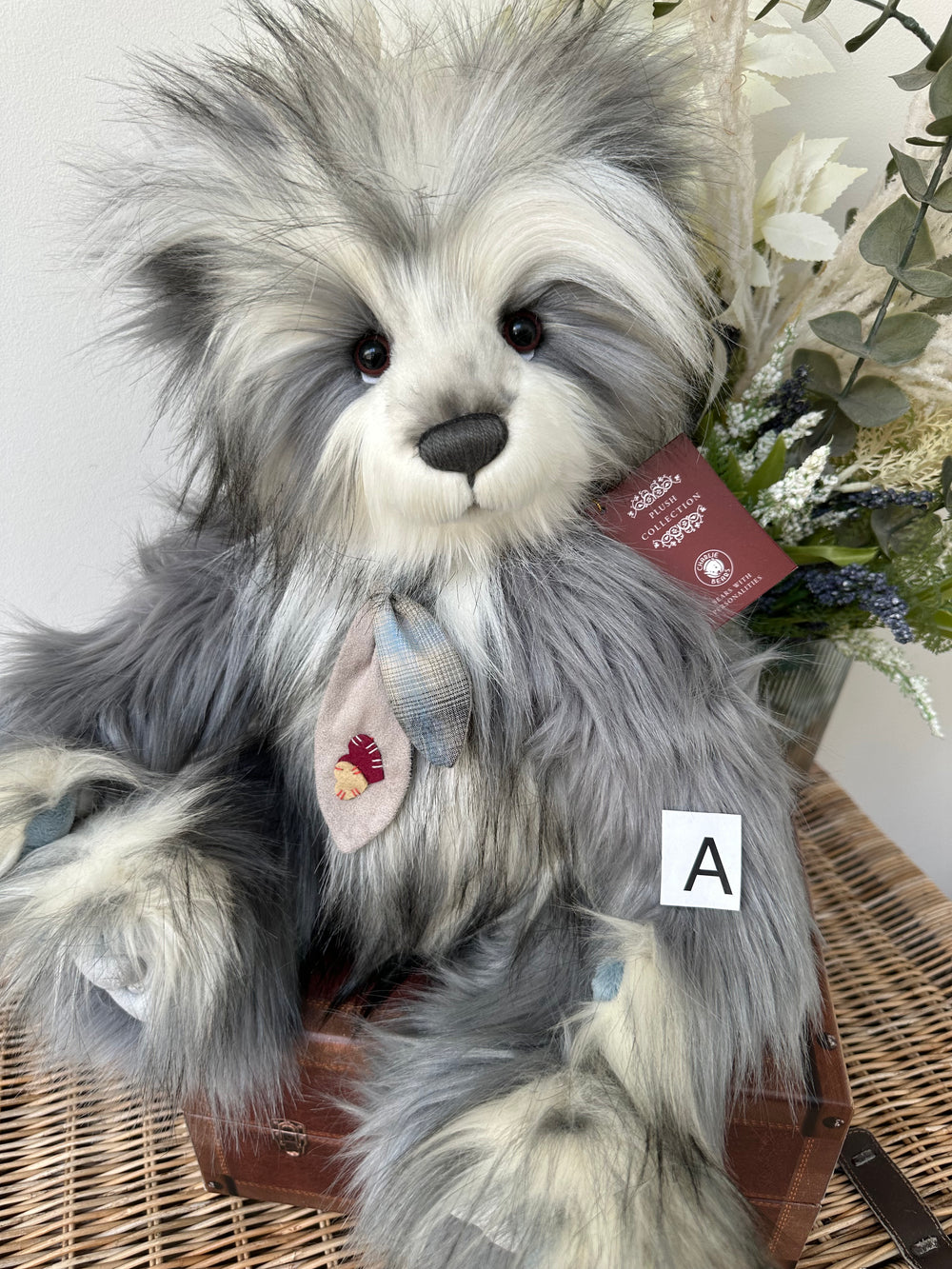 Stewart Large 51cm Charlie Bears Plush Collection Teddy Bear