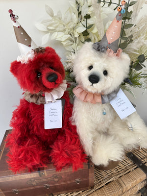Skelton Limited Edition Alpaca / Mohair Limited Edition Clown Bear No 127