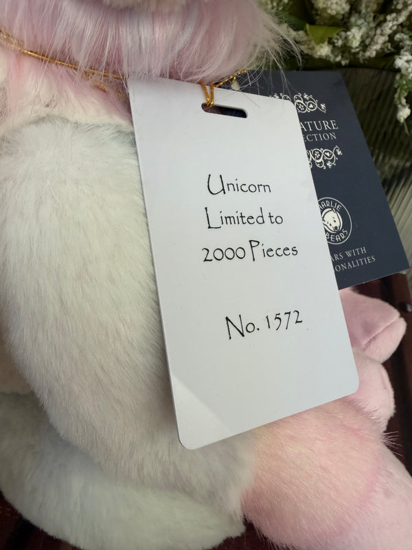 Unicorn Signature Collection Charlie Bears Limited Edition No 1572