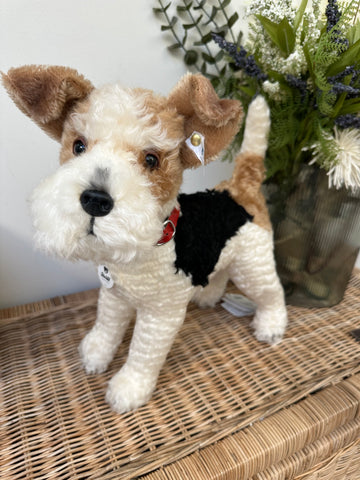 Foxy Fox Terrier Steiff  Mohair Collectable Puppy Dog