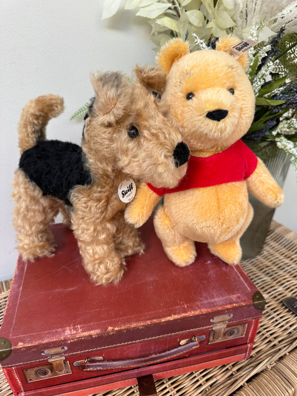 Terri Welsh Terrier Steiff  Mohair Collectable Puppy Dog