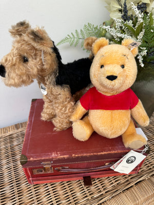 Terri Welsh Terrier Steiff  Mohair Collectable Puppy Dog