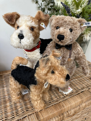 Pre-Order Foxy Fox Terrier Steiff  Mohair Collectable Puppy Dog