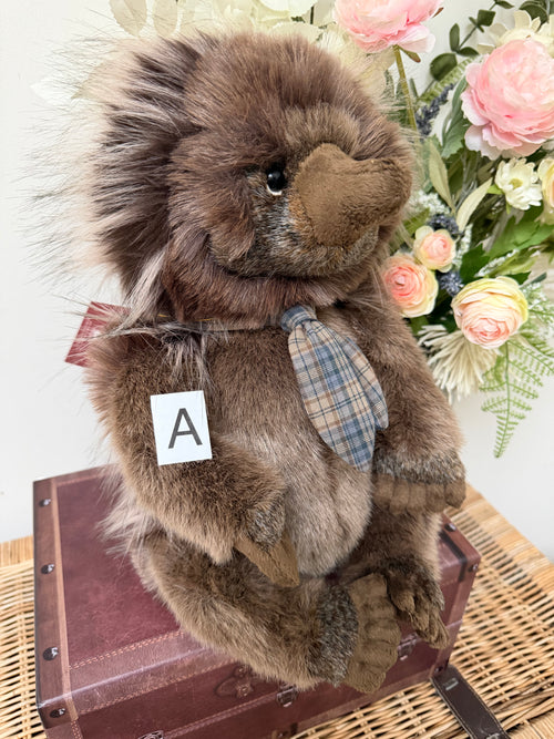 Sydney 37cm Bearhouse Bears Collection Plush Echidna Spiny Anteater