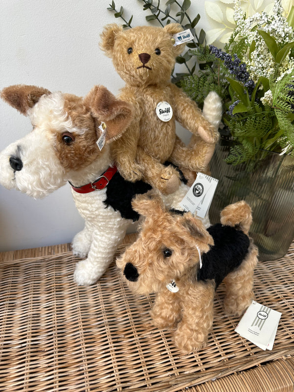 Pre-Order Foxy Fox Terrier Steiff  Mohair Collectable Puppy Dog