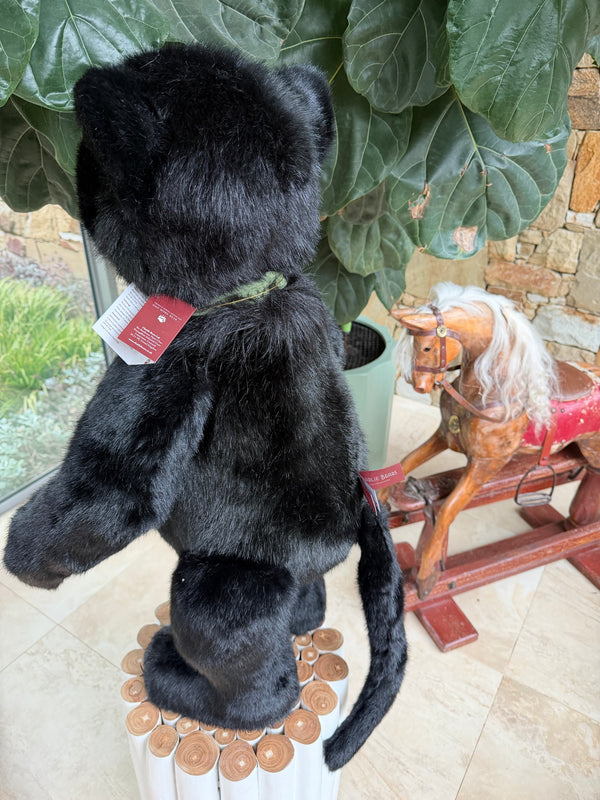 Charlie Bears Shadow Large Standing Plush Limited Edition Black Pantha No 986