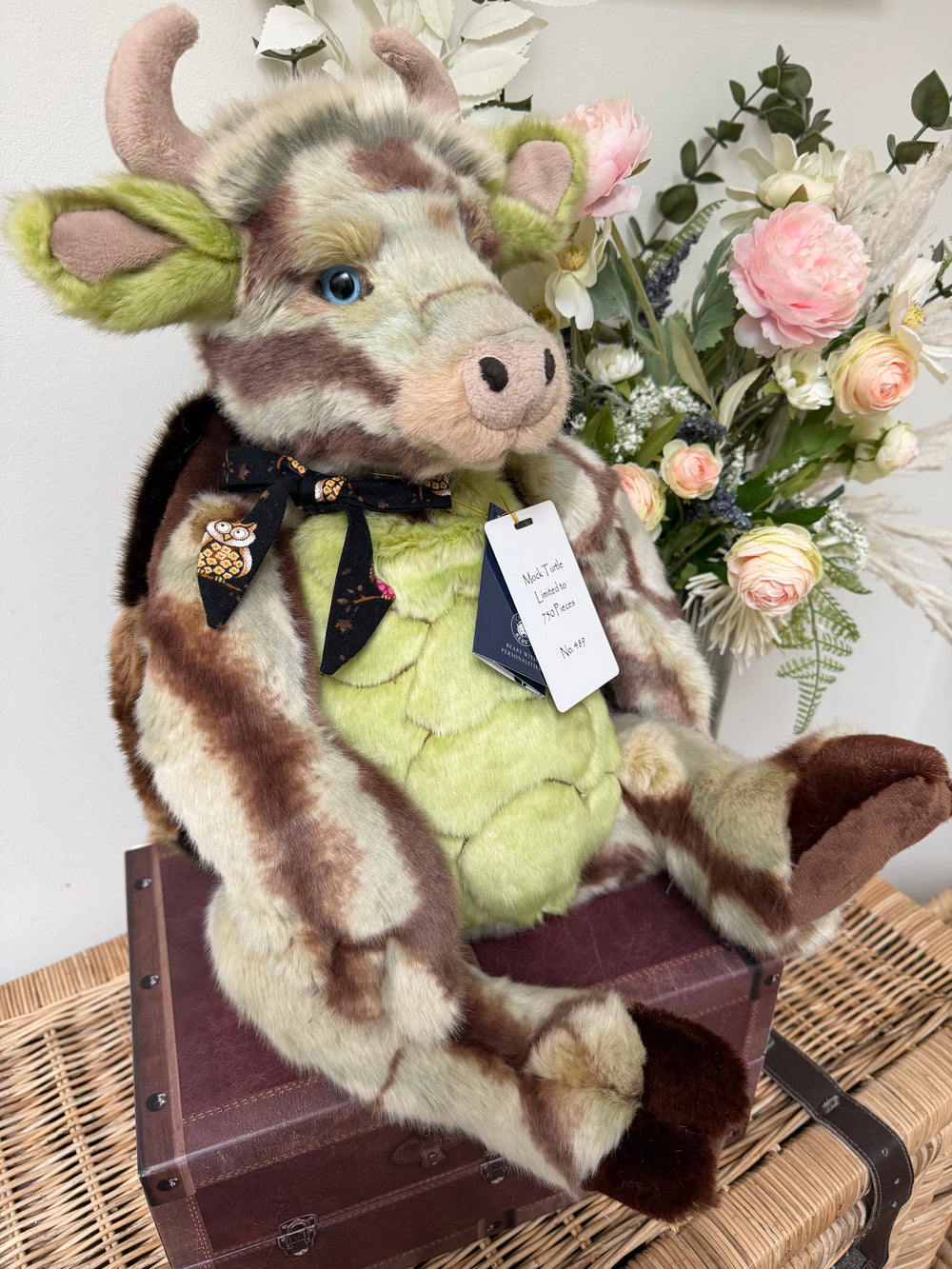 Mock Turtle Signature Collection Charlie Bears Limited Edition No 489