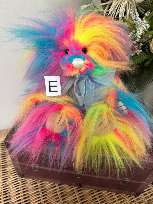 Razzle Charlie Bears Plush Collection Multi coloured Teddy Bear