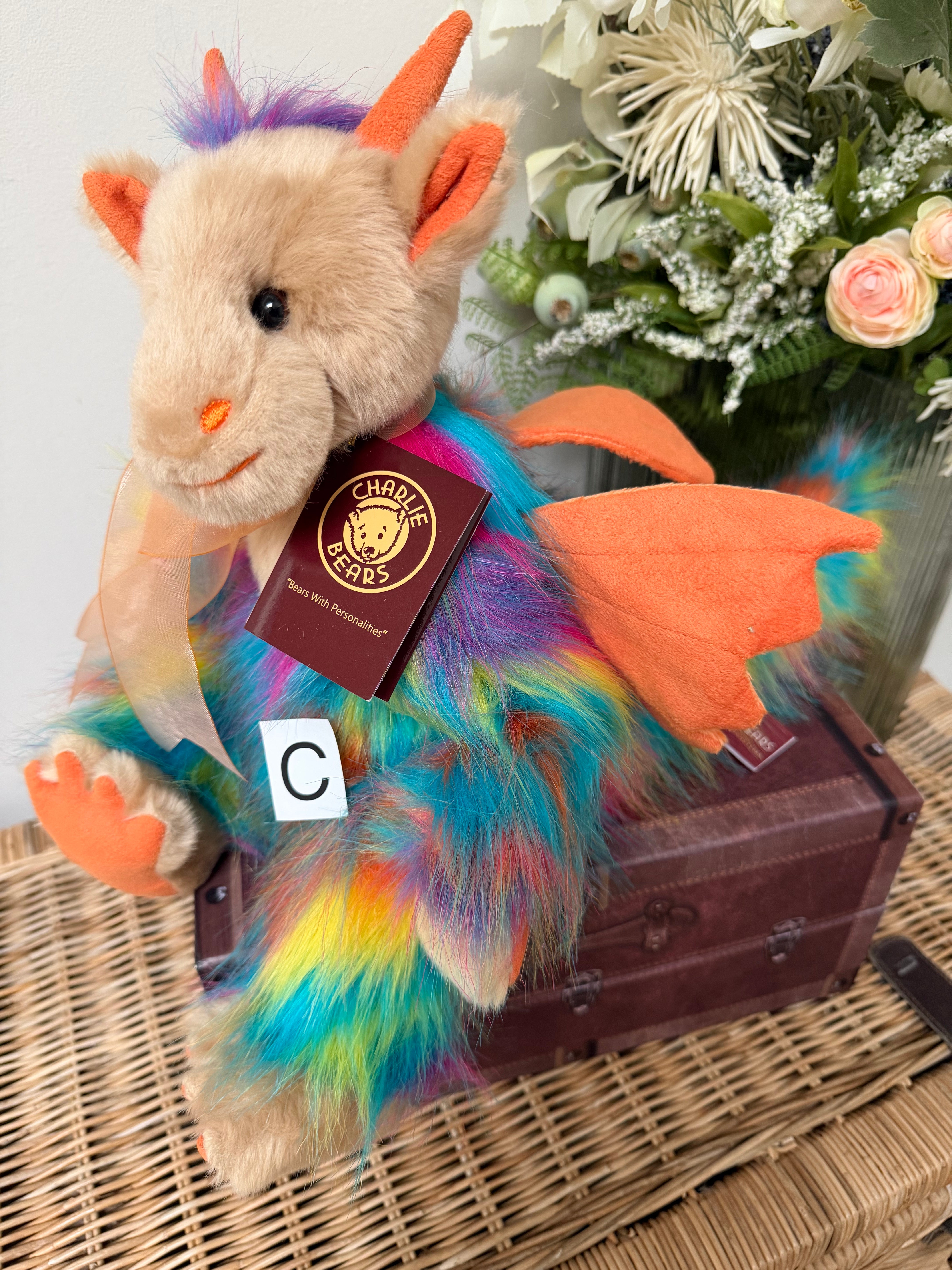 Rainbows End Charlie Bears Plush Collection Dragon