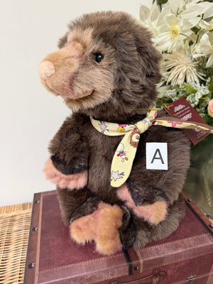 Burrows Charlie Bears Bearhouse Bears Collection Plush Mole