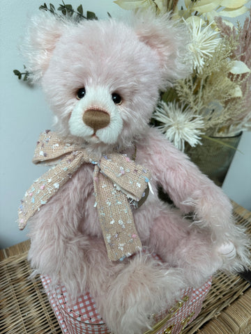 Mariah Limited Edition Ballet Pink Alpaca Teddy Bear No 209