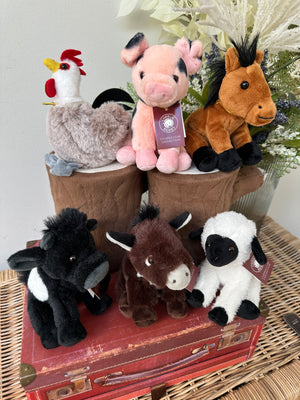 Belted Cow Cuddle Cub by Charlie Bears Plush Soft Toy