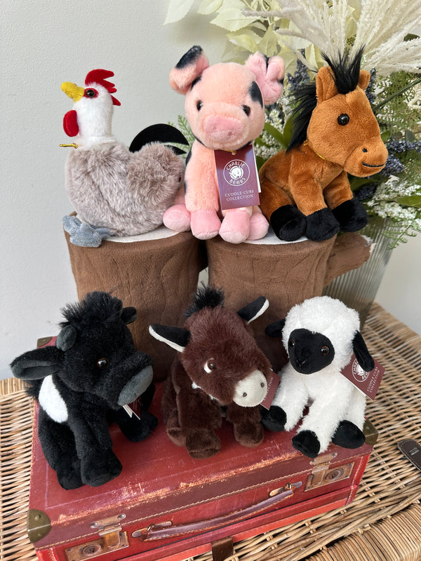 Belted Cow Cuddle Cub by Charlie Bears Plush Soft Toy