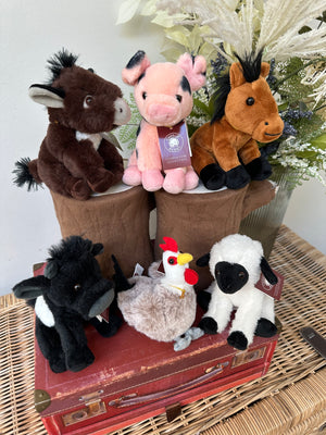 Spotted Pig Cuddle Cubs by Charlie Bears Plush