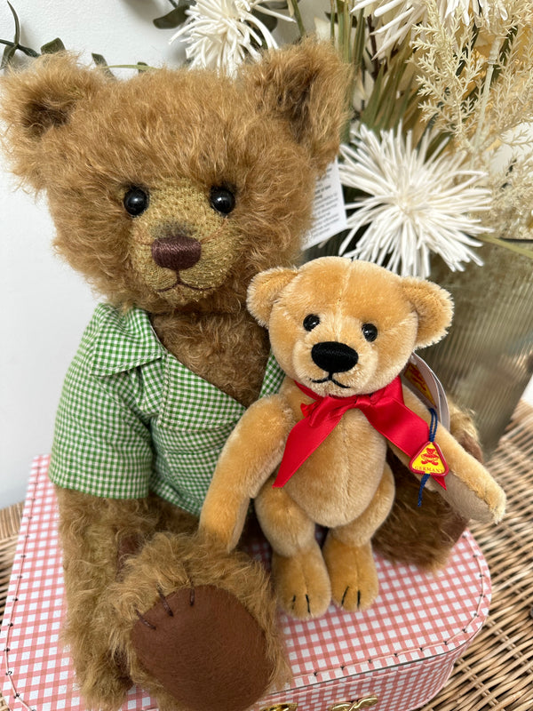 Nostalgia Gold Mohair Small 20 cm Teddy Bear