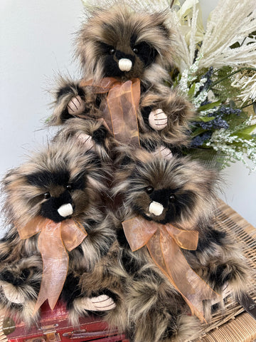 Mocha Charlie Bears 2024 Cuddle Time Exclusive Plush Teddy Bear