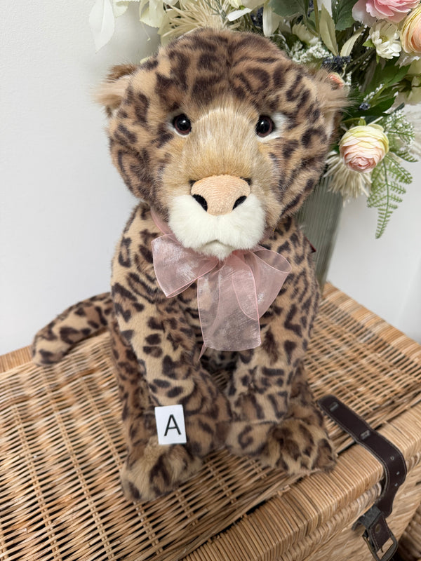 Saunter Charlie Bears Bearhouse Bear Plush Zanzibar Leopard