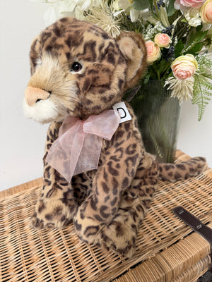Saunter Charlie Bears Bearhouse Bear Plush Zanzibar Leopard
