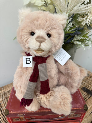 Vanilla Pudding Charlie Bears Plush Collection Plumo Teddy Bear