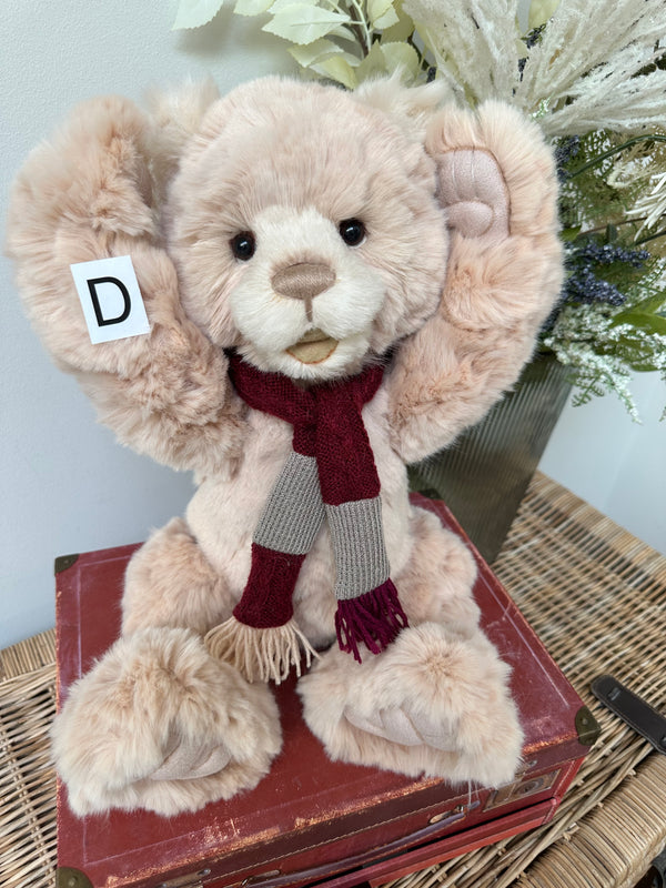 Vanilla Pudding Charlie Bears Plush Collection Plumo Teddy Bear