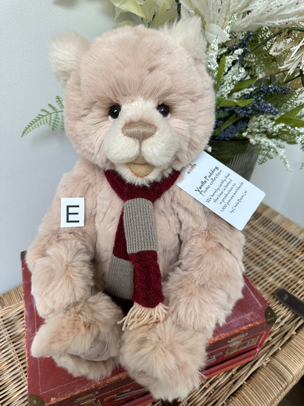 Vanilla Pudding Charlie Bears Plush Collection Plumo Teddy Bear