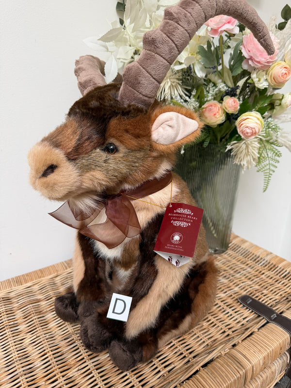 Ramble Charlie Bears Bearhouse Bear Soft Plush Ibex