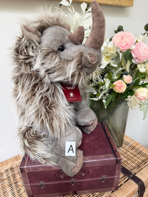 Stompy 37cm Charlie Bears Bearhouse Bears Collection Woolly Rhino.