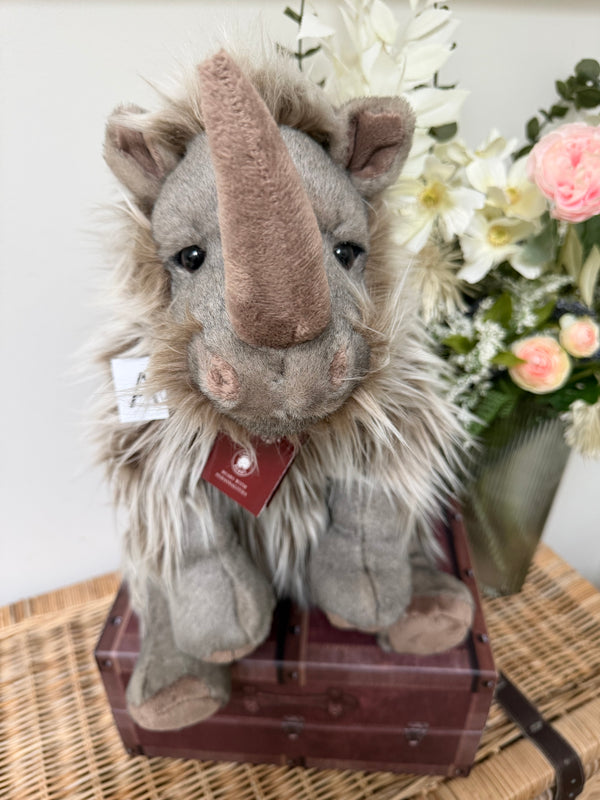 Stompy 37cm Charlie Bears Bearhouse Bears Collection Woolly Rhino.
