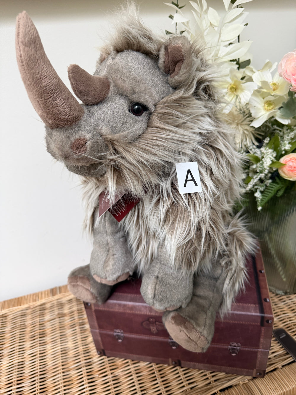 Stompy 37cm Charlie Bears Bearhouse Bears Collection Woolly Rhino.