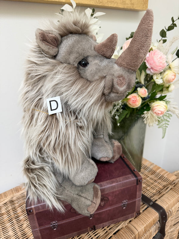 Stompy 37cm Charlie Bears Bearhouse Bears Collection Woolly Rhino.