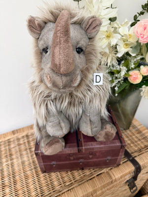 Stompy 37cm Charlie Bears Bearhouse Bears Collection Woolly Rhino.
