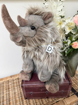 Stompy 37cm Charlie Bears Bearhouse Bears Collection Woolly Rhino.