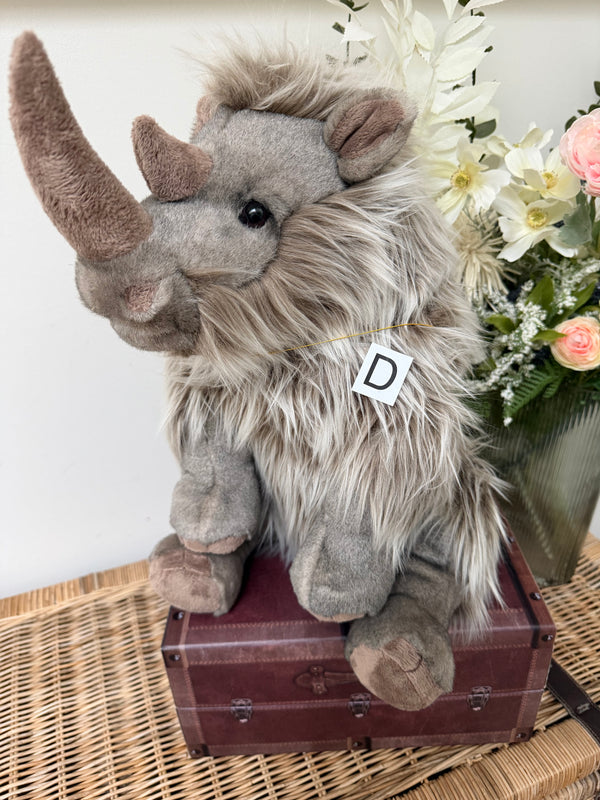 Stompy 37cm Charlie Bears Bearhouse Bears Collection Woolly Rhino.