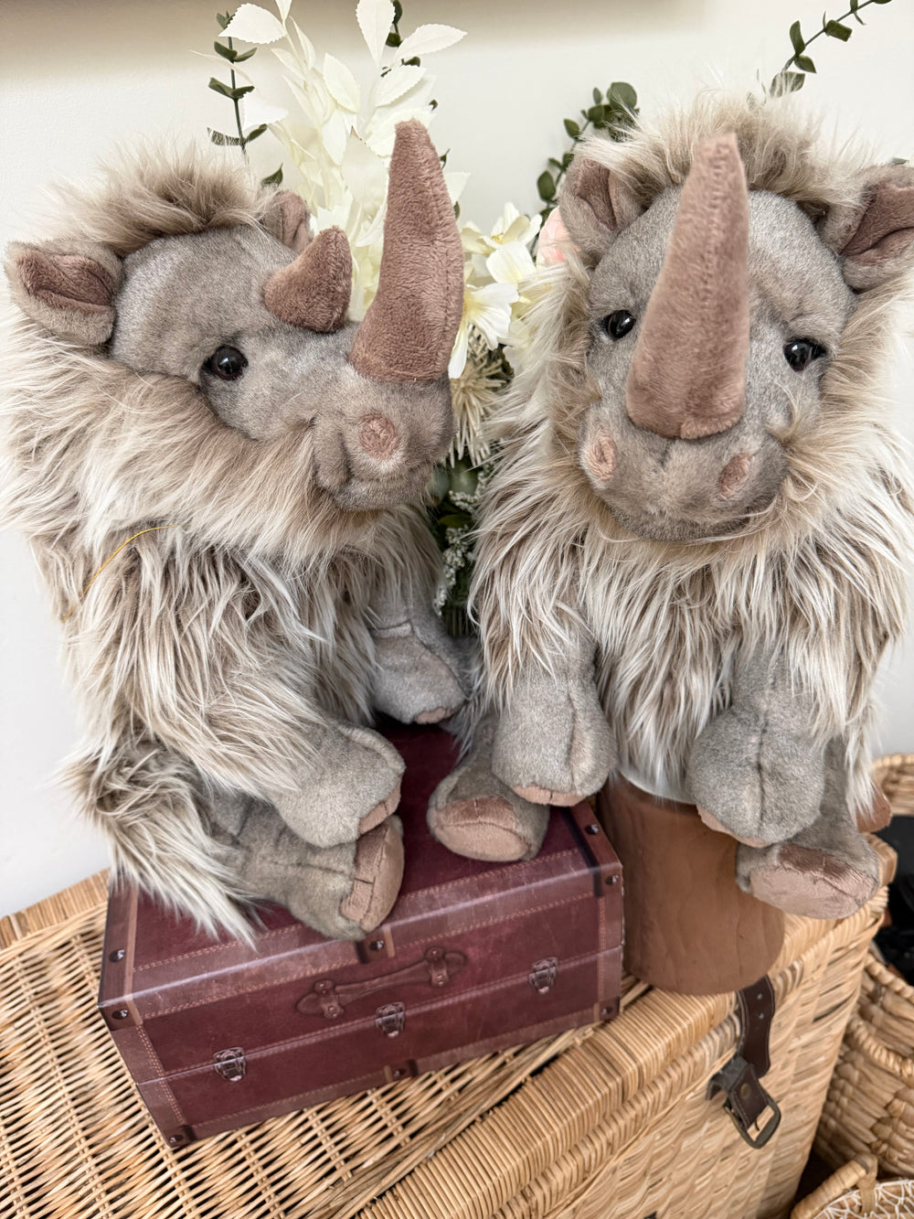 Stompy 37cm Charlie Bears Bearhouse Bears Collection Woolly Rhino.