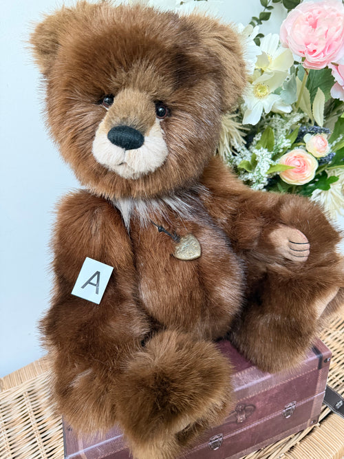 Boggle Charlie Bears Limited Edition Plumo Collectable Teddy Bear