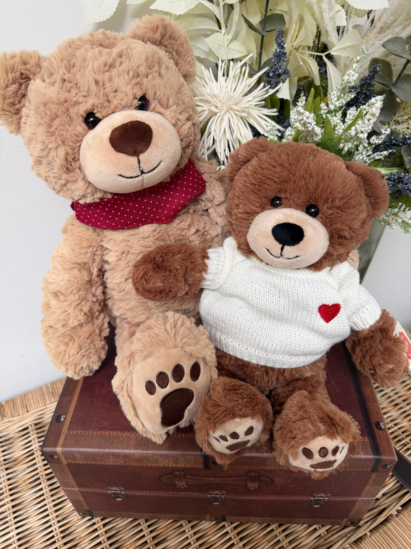 Teddy Percy with Sweater Hermann Plush Teddy Bear