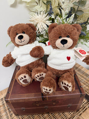 Teddy Percy with Sweater Hermann Plush Teddy Bear