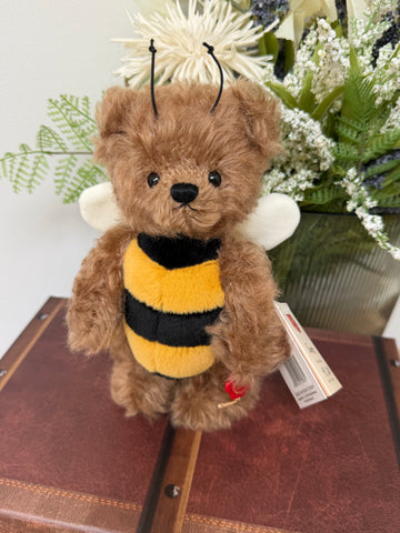 Honeybee Teddy Hermann Limited Edition Miniature Mohair Teddy Bear