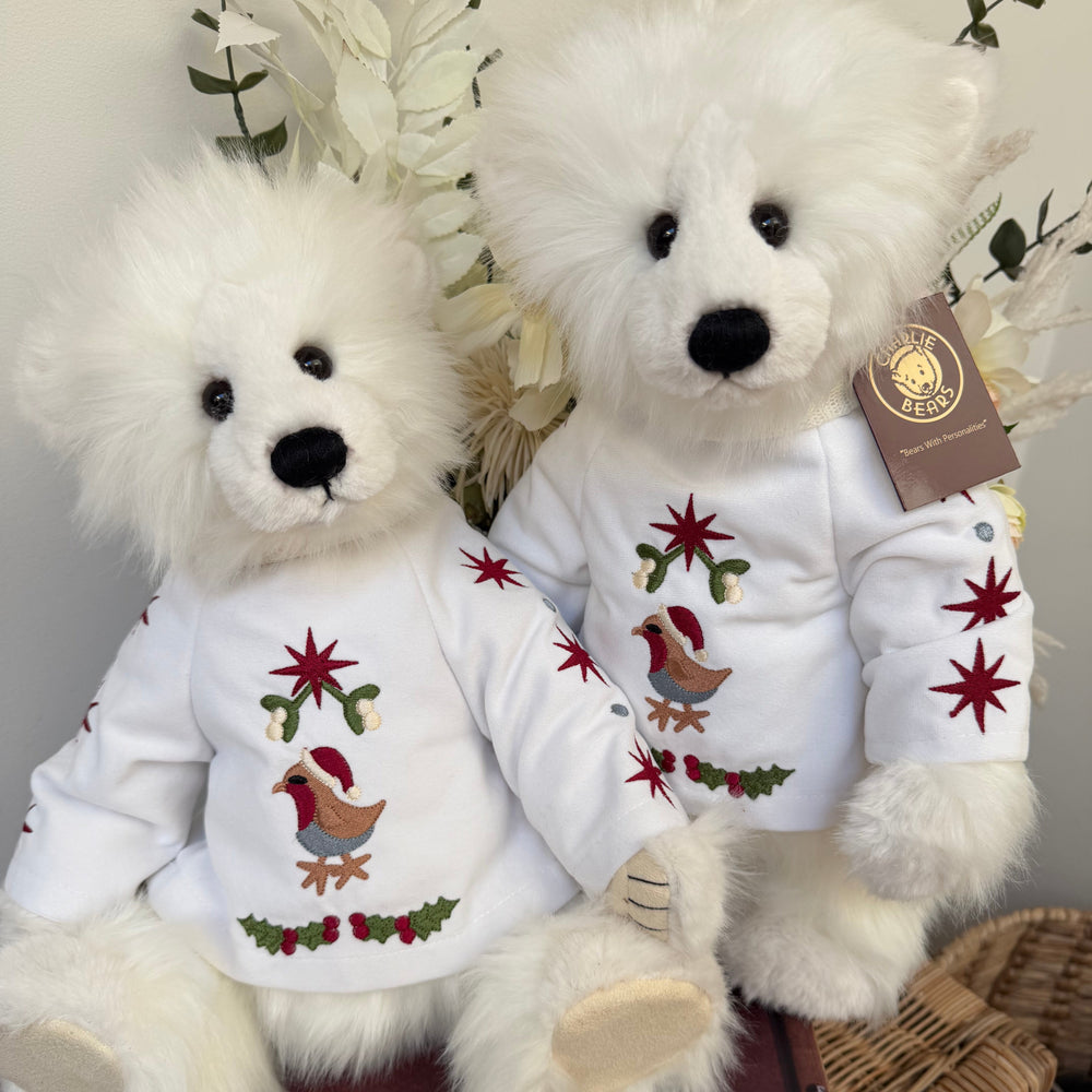 Holly Jolly  Charlie Bears Plush Collection Christmas Teddy Bear
