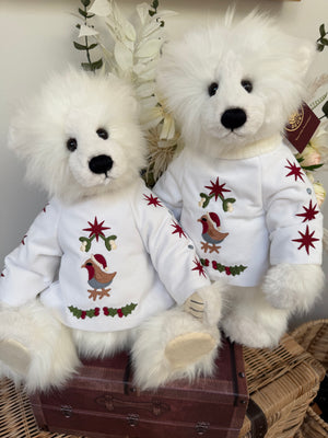 Holly Jolly  Charlie Bears Plush Collection Christmas Teddy Bear