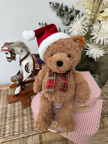 Jimmy Steiff Christmas Bear Soft & Cuddly Friends Children's Teddy Bear