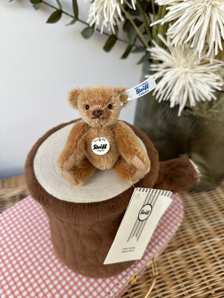 Mini Teddy Bear Light Brown Miniature Steiff Mohair Collectable Option A