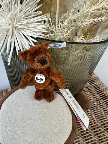 Mini Teddy Bear Brown Steiff Mohair Miniature Teddy Bear Option B