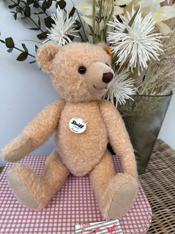 Hannes Teddy Bear Blond 34cm Collectable Mohair Bear