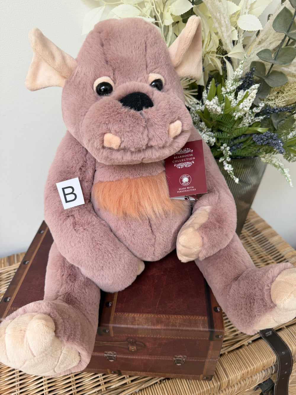 Boulder Bearhouse by Charlie Bears Large Plush Giant