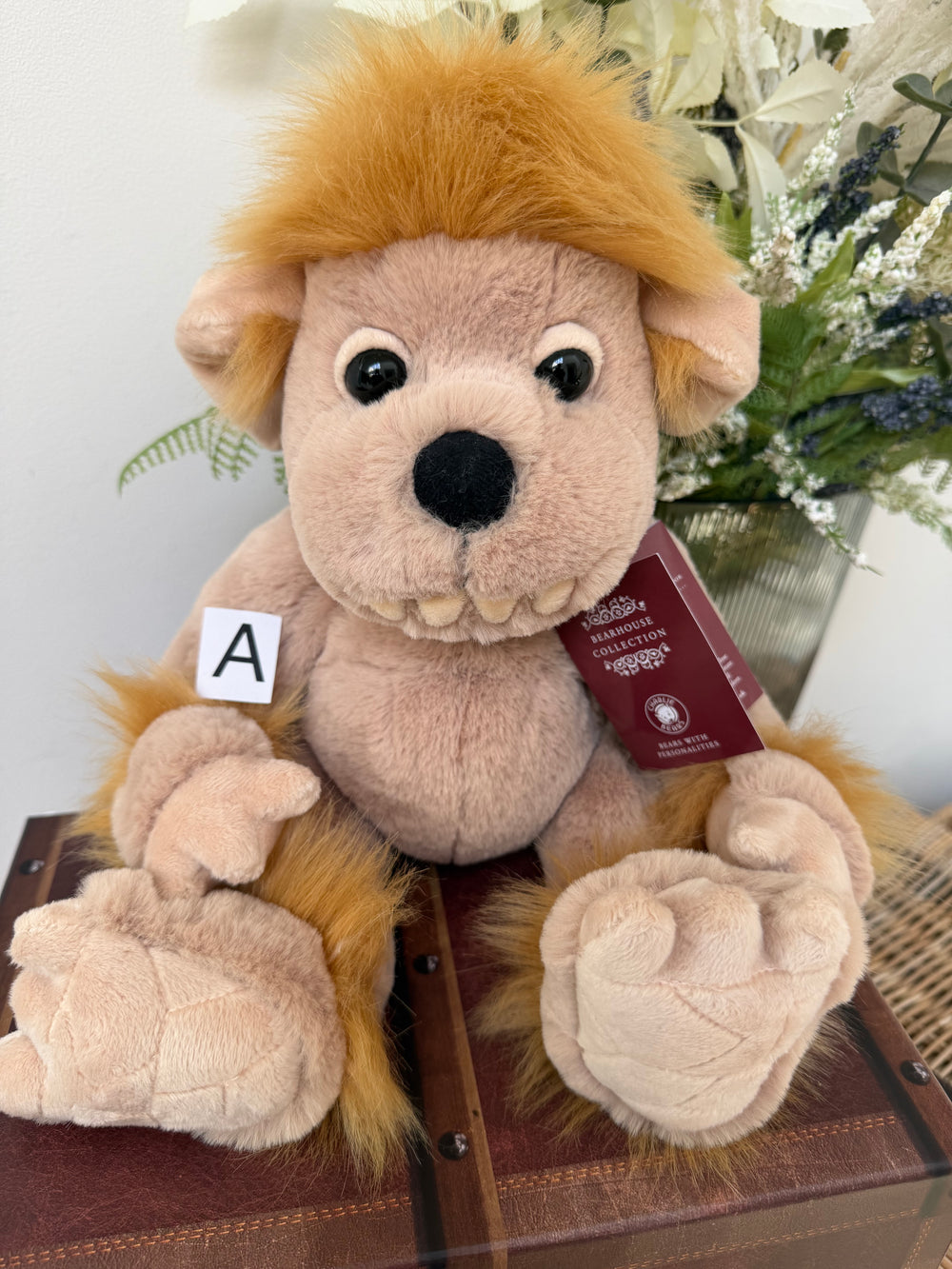 Bedrock Bearhouse by Charlie Bears Small Plush Ogre
