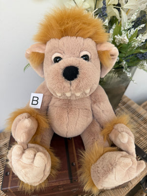 Bedrock Bearhouse by Charlie Bears Small Plush Ogre