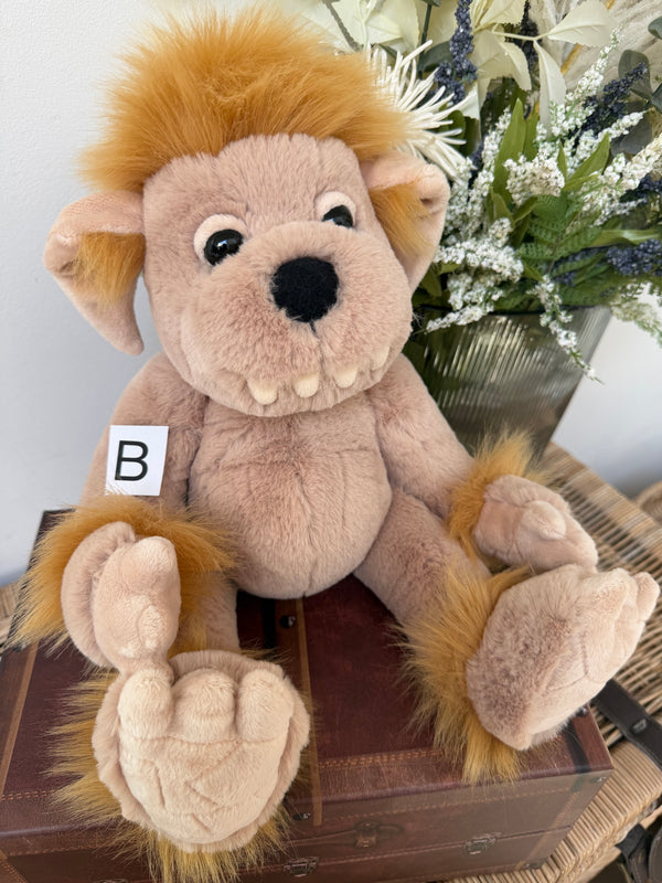 Bedrock Bearhouse by Charlie Bears Small Plush Ogre