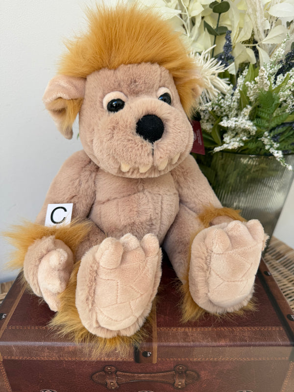 Bedrock Bearhouse by Charlie Bears Small Plush Ogre