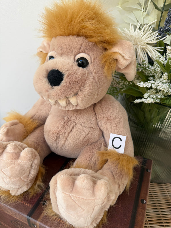 Bedrock Bearhouse by Charlie Bears Small Plush Ogre